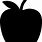 Apple Shape SVG