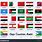 Arabian Countries Flags