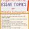 Argumentative Essay Topic Examples