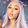 Ariana Grande with Pink Hair