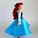 Ariel Doll Blue Dress
