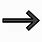 Arrow Pointing Right Emoji