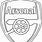 Arsenal Logo Line Drawing