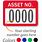 Asset Number Graphic
