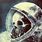 Astronaut Art Skull