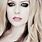 Avril Lavigne Dark Makeup