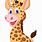 Baby Giraffe Vector