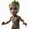 Baby Groot Transparent