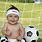 Baby Playing Soccer