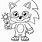 Baby Sonic Coloring Pages to Print
