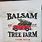 Balsam Tree Farm Sign