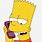 Bart Simpson On Phone
