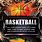 Basketball Flyer Background