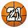 Basketball Number 21