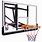 Basketball and Basketball Hoop