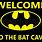 Bat Cave Sign