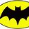 Batman Logo Sign