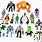 Ben 10 Toys Characters
