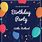 Birthday Party Template Word