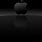 Black Apple Logo iPhone Wallpaper