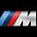 Black BMW M Logo