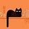 Black Cat Drawing GIF