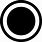 Black Circle Symbol