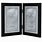 Black Double 4X6 Picture Frame