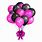 Black Pink Balloons