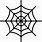 Black Spider Web Logo