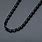 Black Sterling Silver Chain
