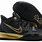 Black and Gold Basketball Shoes