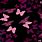 Black and Pink Butterfly Wallpaper