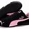 Black and Pink Puma Shoes
