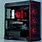 Black and Red Gaming PC