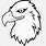 Black and White Eagle Beak Clip Art