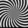 Black and White Spiral Vector
