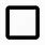 Blank Box Symbol