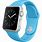 Blue Apple Watch