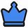 Blue Emoji Crown