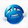 Blue Emoji Like