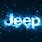 Blue Jeep Logo Wallpaper