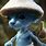 Blue Smirth Cat Meme