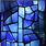 Blue Stained Glass Texture