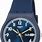 Blue Swatch Watch