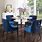Blue Velvet Dining Chairs