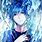 Blue Water Anime Boy