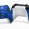 Blue and White Xbox Controller