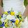 Blue and Yellow Wedding Flowers