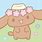 Brown Cinnamoroll Hello Kitty